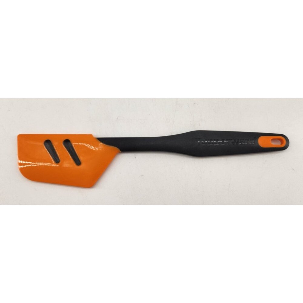 Tupperware KPT‎ Silicone Spatula Scraper Spreader Orange Black